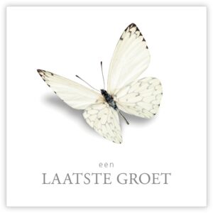 Kaartje laatste groet + 1,95